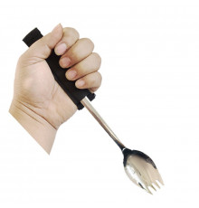 Столовый набор 2 в 1 XDCS-863 для людей с тремором или артритом вилка ложка с фиксатором