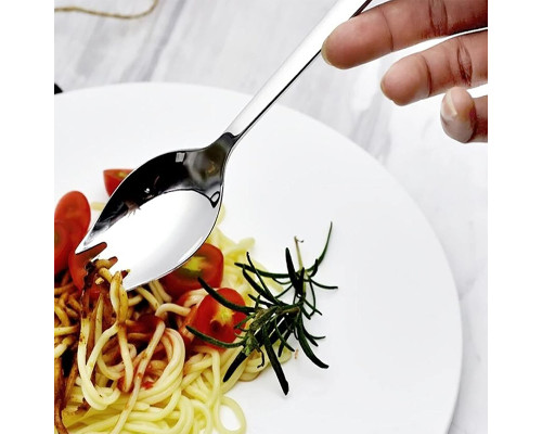 Столовый набор 2 в 1 XDCS-863 для людей с тремором или артритом вилка ложка с фиксатором