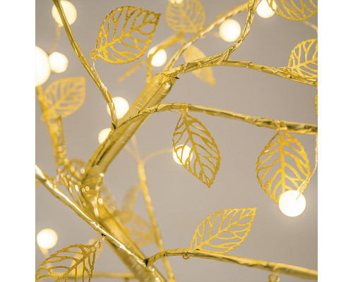 Светильник-ночник Y-2122 настольное Led жемчужное дерево с лепестками USB светодиодный сенсорный 36 LED