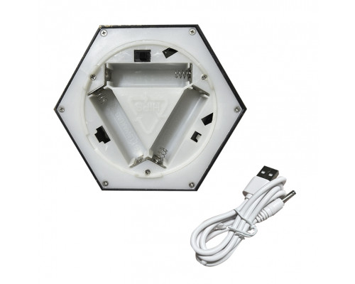 Декоративный фонарь новогодний 2024 12*12*24 см рождественское украшения для дома подвесной с подсветкой Дед Мороз