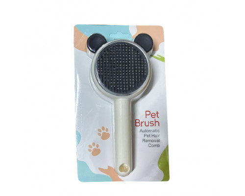 Расческа для шерсти животных DT-1152  Black + White