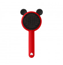 Расческа для шерсти животных DT-1152  Red + Black