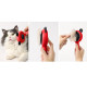 Расческа для шерсти животных DT-1152  Red + Black