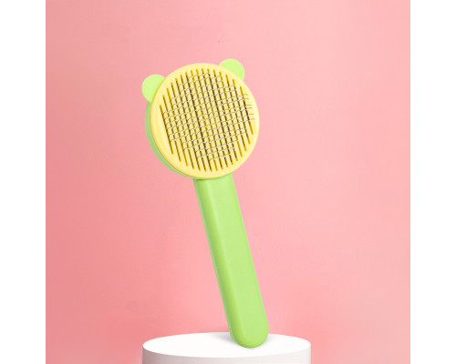 Расческа для шерсти животных Taotaopets 07A3304 Green + Yellow