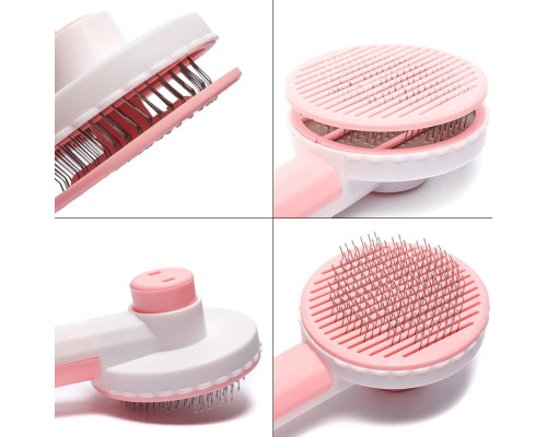 Расческа для шерсти животных Taotaopets 091118 Pink
