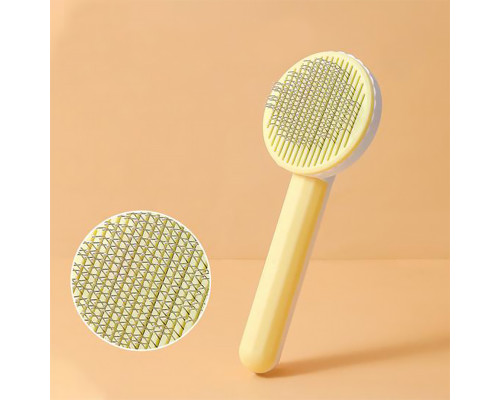 Расческа для шерсти животных Taotaopets 091118 Yellow