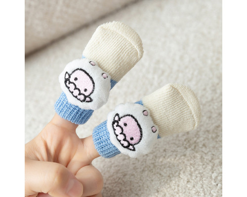 Носки для собак 2305CGSL1479 с нескользящими накладками согревающие Овечка M