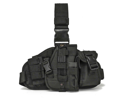 Кобура тактическая набедренная универсальная AOKALI Outdoor B38 Black