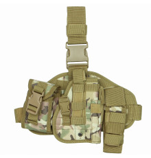 Кобура тактическая набедренная универсальная AOKALI Outdoor B38 Camouflage CP