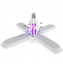 Лампа уничтожитель 2 в 1 насекомых комаров светодиодная лампа ловушка антимоскитный светильник 4+1 E27