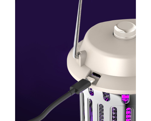 Лампа ловушка электрическая для насекомых Electric Shock Mosquito Killing Lamp WD-010 White