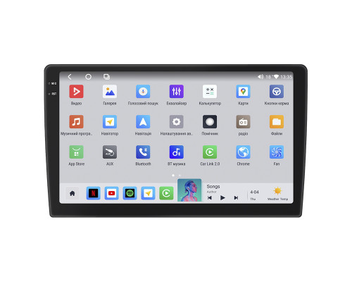 Автомагнитола 2 din W-09 4/64 QLED CarPlay 4G Wi-Fi GPS 360 Prime