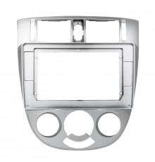 Переходная рамка Buick Excelle 2004-2006 Chevrolet Lacetti 2004-2013 Nubira 2004-2008 MC (6584) 10.1" Silver