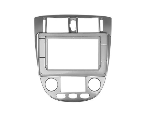 Переходная рамка Buick Excelle 2004-2006 Chevrolet Lacetti 2004-2013 Nubira 2004-2008 АС (6584) 10.1" Silver