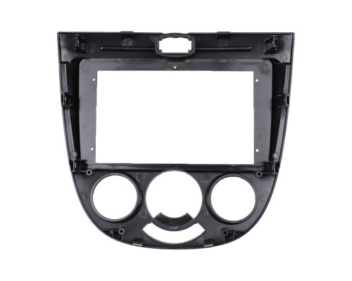 Переходная рамка Buick Excelle HRV 2004-2008 Chevrolet Lacetti 2004-2013 Nubira 2004-2008 Manual AC (6694) 9" Black