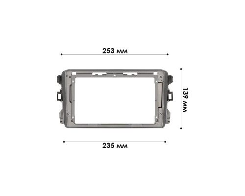Переходная рамка BYD G3 2009-2014 (7253) 9"