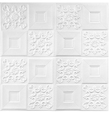 Самоклеющаяся декоративная потолочно-стеновая 3D панель фигуры 700x700x5мм (114) SW-00000006