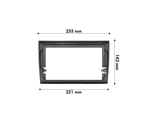 Переходная рамка Fiat Bravo (198) 2006-2016 (7256) 9"