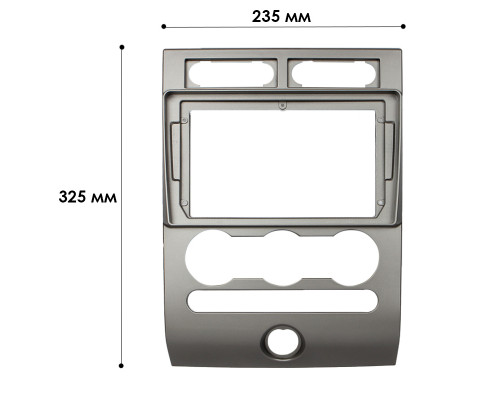 Переходная рамка Ford Expedition 3 2006-2017 (7817) 9"
