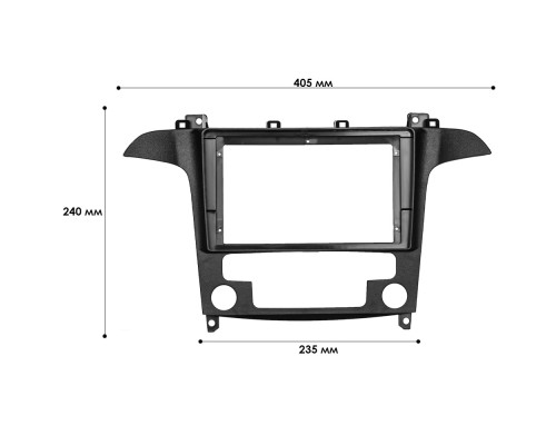 Переходная рамка Ford S-Max 2006-2015 auto AC (7146) 9"