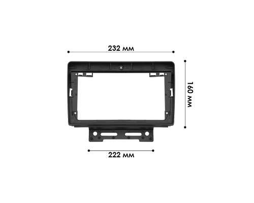 Переходная рамка Geely	Emgrand EC7 2014-2016 Emgrand 7 2016+ (7298) 9"