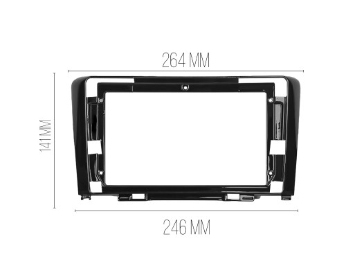 Переходная рамка Great Wall Hover (Haval) H6 2013-2018 (7303) 9"