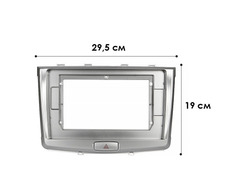 Переходная рамка Great Wall Hover (Haval) H6 2016-2018 (6458) 10,1"