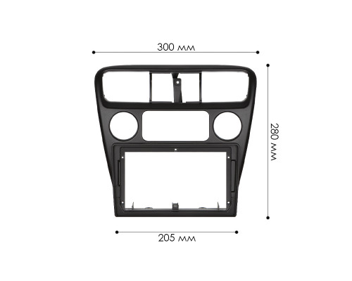 Переходная рамка Honda Accord 6 1997-2002 (7583) 9"
