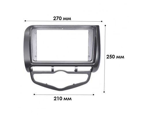Переходная рамка Honda Fit Jazz 2002-2008 Auto AC (6331) 9"