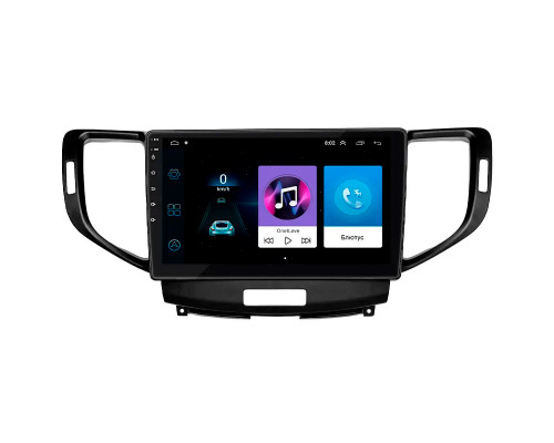 Штатная магнитола Lesko для Acura TSX II 2008-2014 экран 9" 2/32Gb Wi-Fi GPS Base