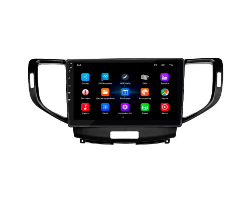Штатная магнитола Lesko для Acura TSX II 2008-2014 экран 9" 2/32Gb Wi-Fi GPS Base