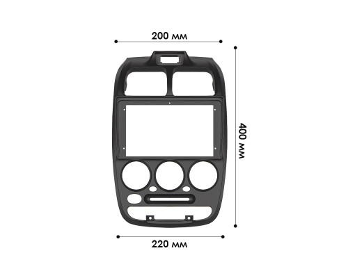 Переходная рамка Hyundai Accent Verna 1999-2012 (7290) 9"