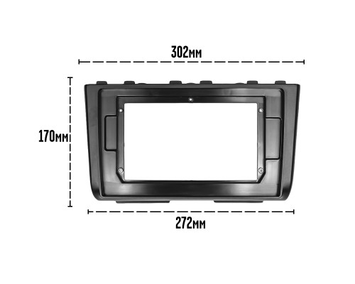 Переходная рамка Hyundai Creta IX25 2021 (7289) 9"