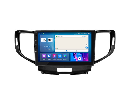 Штатная магнитола Lesko для Acura TSX II 2008-2014 экран 9" 4/64Gb CarPlay 4G Wi-Fi GPS Prime