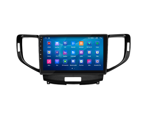 Штатная магнитола Lesko для Acura TSX II 2008-2014 экран 9" 4/64Gb CarPlay 4G Wi-Fi GPS Prime