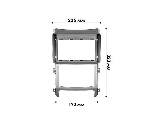 Переходная рамка Hyundai IX55 2008-2012 Veracruz 2007-2012 (7453) 9"