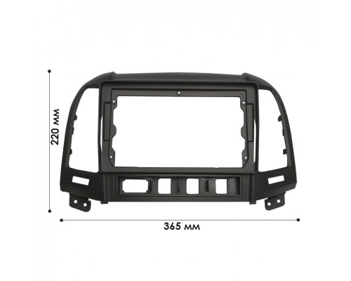 Переходная рамка Hyundai Santa Fe 2006-2012/Hyundai IX45 2006-2012 (HY 148N) 9" Black