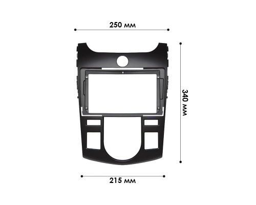 Переходная рамка Kia Cerato (TD) Forte (TD) 2009-2012 AC (6396) 9"