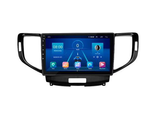 Штатная магнитола Lesko для Acura TSX II 2008-2014 экран 9" 6/128Gb 4G Wi-Fi GPS Top