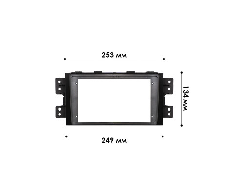 Переходная рамка Kia Mohave (HM) 2008-2019 Borrego (HM) 2008-2011 (7275) 9"