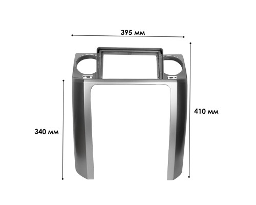 Переходная рамка Land Rover Freelander 3 2005-2009 Discovery 3 2004-2009 9" (6813)