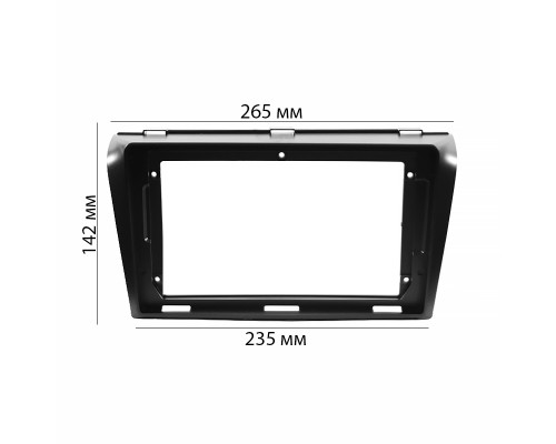 Переходная рамка Mazda 3 2004-2008 Axela 2006-2008 (MA 036N) 6341 9" Black