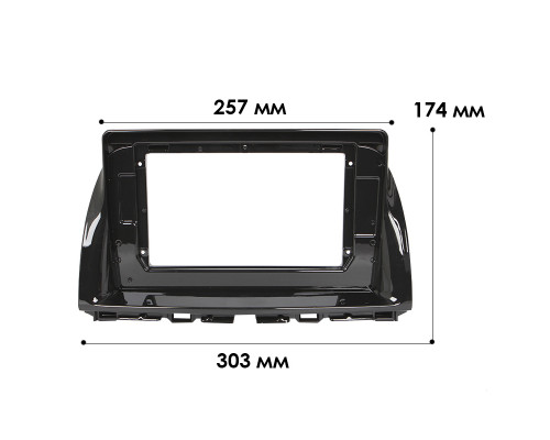 Переходная рамка Mazda CX-5 2012-2017 6 2012-2015 (TK 0137) 6568 10,1" Black