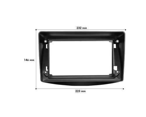Переходная рамка Mitsubishi Grandis 2003-2011 Manual AC (7067) 9"