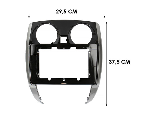 Переходная рамка Nissan Note 2 E12 2012-2021 (6966) 10.1"