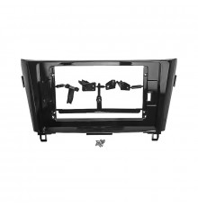 Переходная рамка Nissan Qashqai 2014+ X-Trail 2014+ Rogue 2014+ (6674) TK 0328 10.1" Black