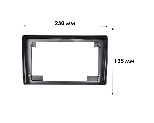 Переходная рамка Opel Astra (H) 2004-2010 Antara 2006-2015 Corsa (D) 2006-2014 Zafira (B) 2005-2014 9" (7568) Black