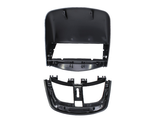 Переходная рамка Peugeot 207 2006-2015 (6869) 9" Black