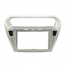 Переходная рамка Peugeot 301 2012-2016/Citroen Elysee 14-17 (TK 0070) 9" Silver