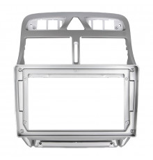 Переходная рамка Peugeot 307 2001-2008 (PE 021N) 9" Silver